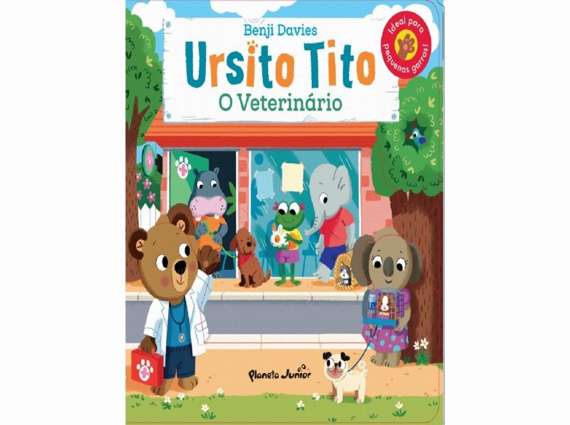 Livro Ursito Tito: O Veterinário