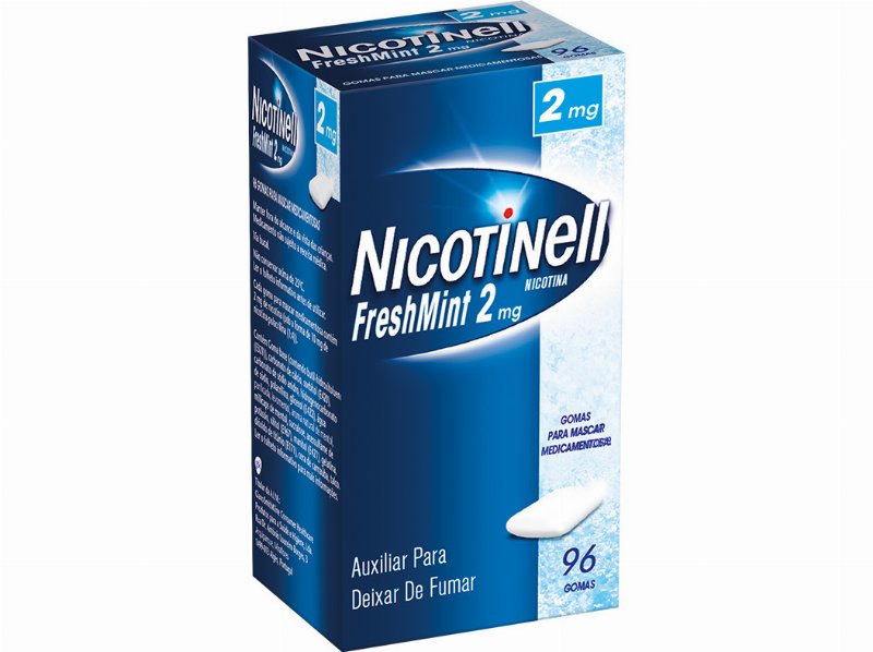 Gomas Nicotinell Menta Fresca 2Mg 96Un