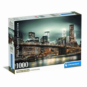 Clementoni - Puzzle Nova Iorque 1000 Peças