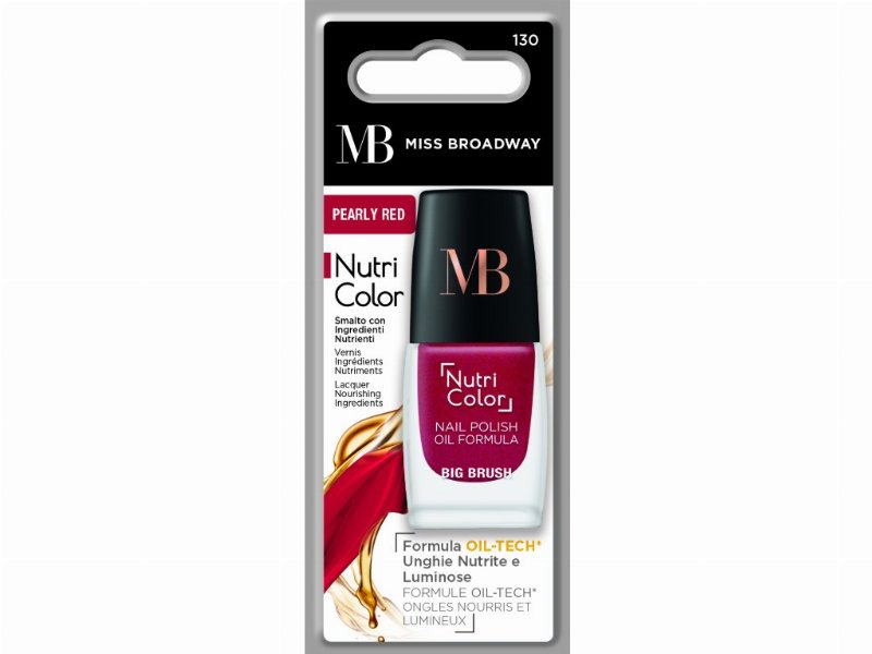 Verniz Mb Milano Unhas Pearly Red Un
