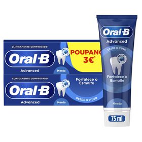 Pasta De Dentes Advanced Esmalte Oral-B 2 X 75 ml