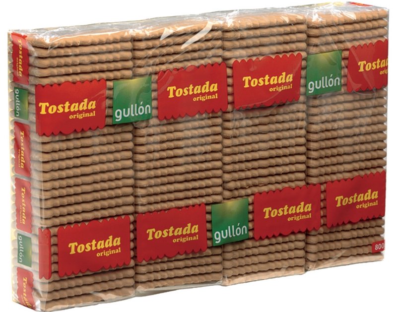 Bolacha Gullon Tostada 4X200 g