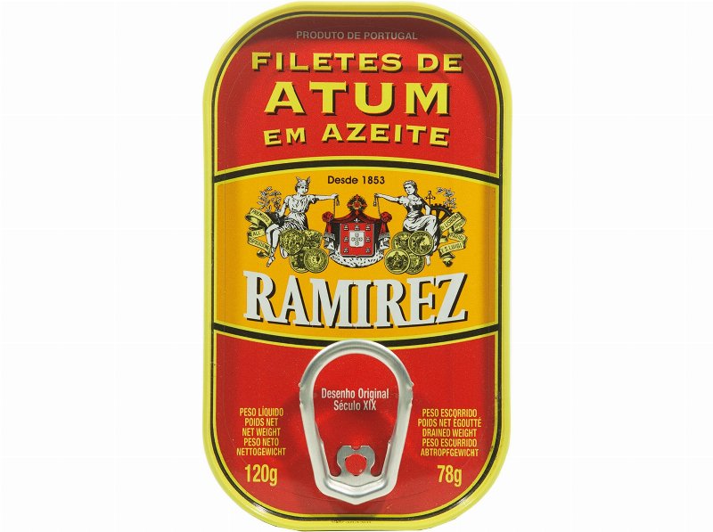 Filete Atum Ramirez Em Azeite 120(78)G