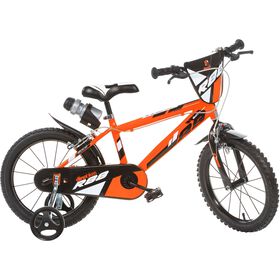 Bicicleta De Criança Com Garrafa 16'' 5-7 Anos Dino Bikes