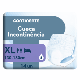 Cuecas Incontinência Xl Continente 14 Un