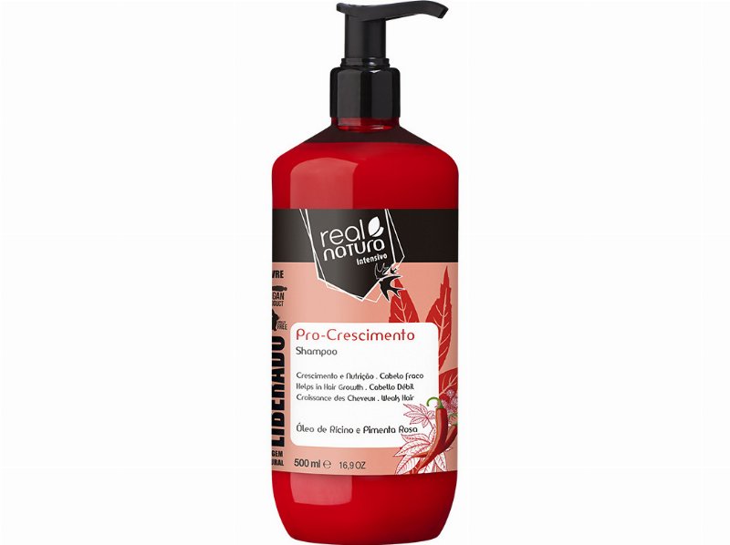 Champô Sem Sal Real Natura Pro-Crescimento 500 ml