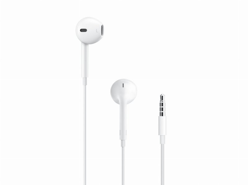 Auriculares Com Fio Apple Mwu53Zm/A Earpod Jack 3.5Mm