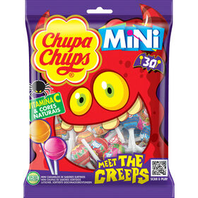 Chupas Mini Sortido Sem Glúten Chupa Chups 180 gr (30 Un)