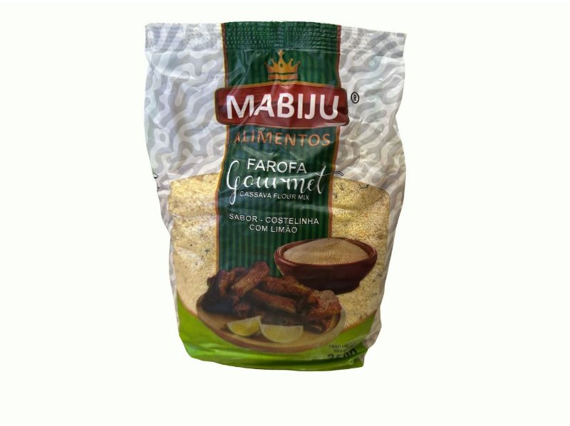 Farofa Pronta Mandioca Mabiju Costelinha C Limão 350 g