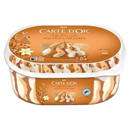 Gelado Salted Caramel Les Desserts Carte D'or 0.825L