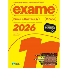 Preparação Para O Exame Final Nacional 2026 - Física E Química A - 11.º Ano
