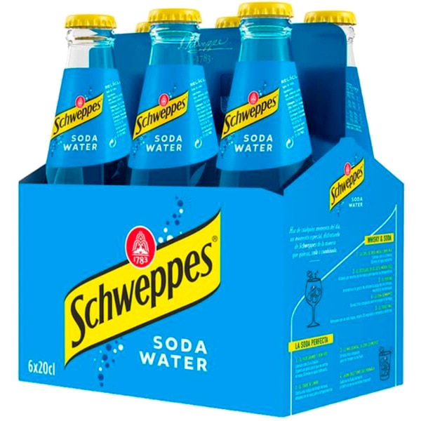 Água Soda Pack 6 Unidades 20 cl