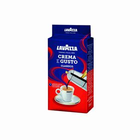 Café Moído Crema E Gusto Clássico Int 7 Lavazza 250 gr
