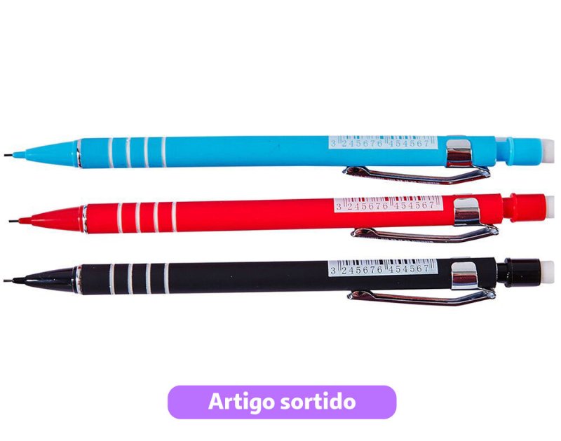 Lapiseira Auchan 0.7 Mm Cores Sortidas