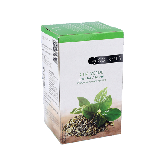 Chá Verde 25 Saquetas Gourmês