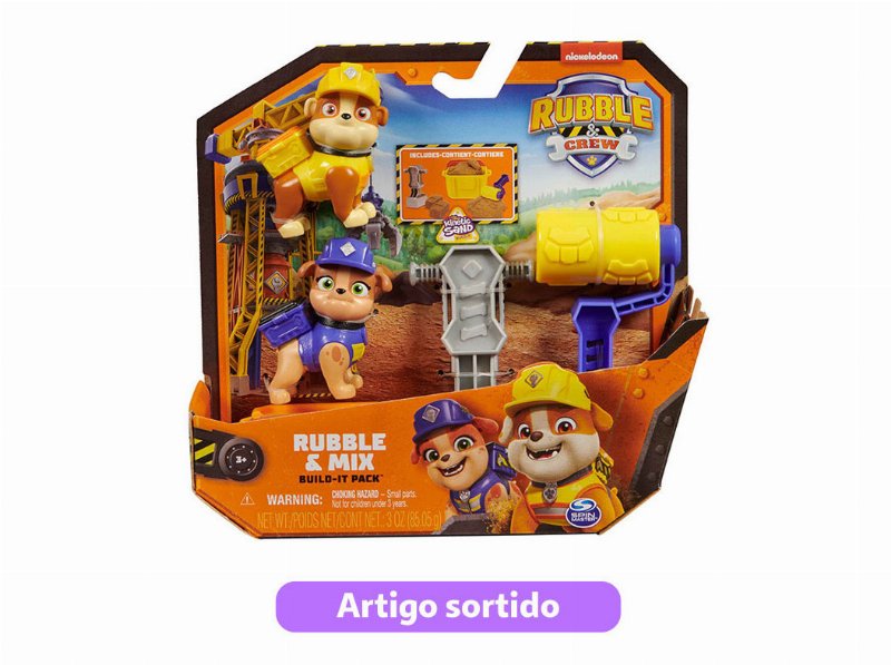 Figura Rubble E Companhia Pack 2 Modelos Sortidos