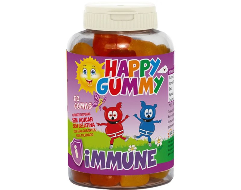 Suplemento Happy Gummy Imunidade Gomas 60Un
