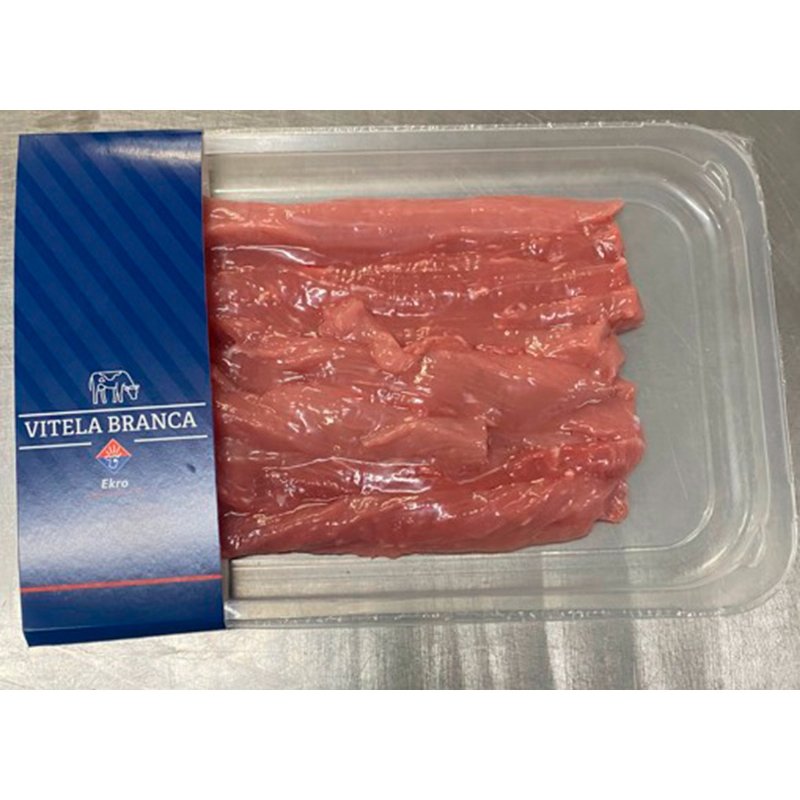 Strogonoff Vitela Branca Skin Peso Aproximado 250 g