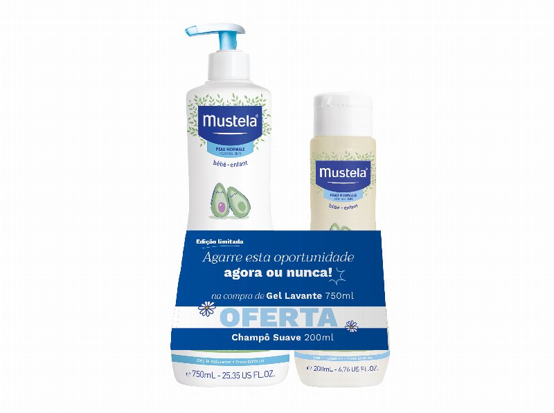 Gel Lavante Mustela 750+200 ml