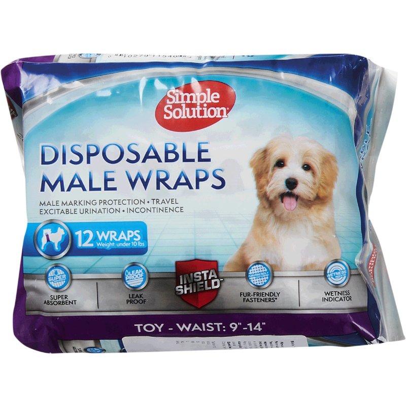 Fraldas Para Cão Tamanho Xs 12 unidades
