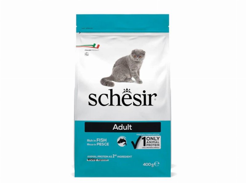 Ração Para Gato Schesir Adulto Peixe 400 g
