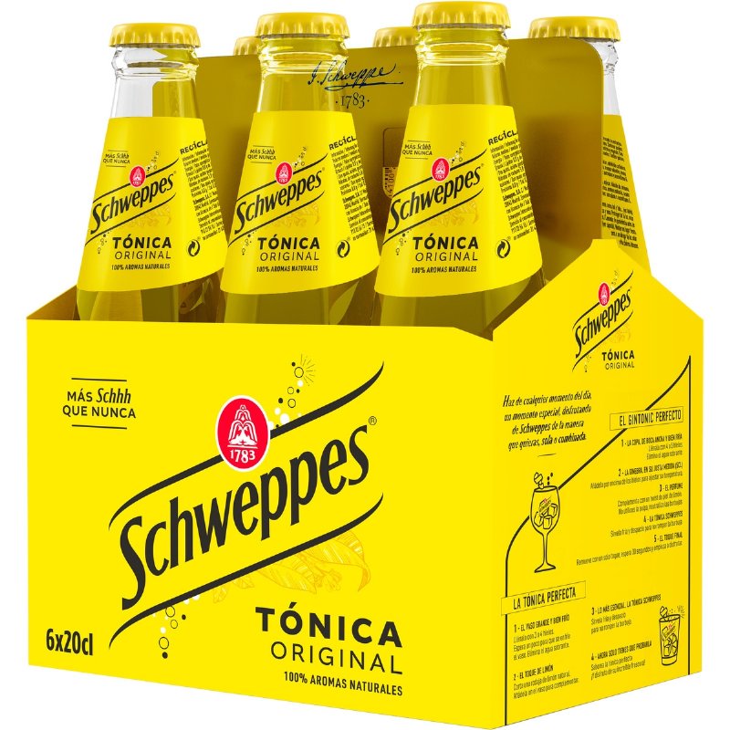 Água Tónica Pack 6 Unidades 20 cl