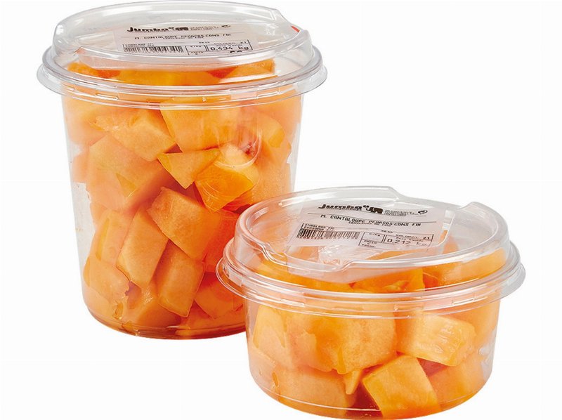 Meloa Cantaloupe Auchan Cortado Em Pedaços Kg