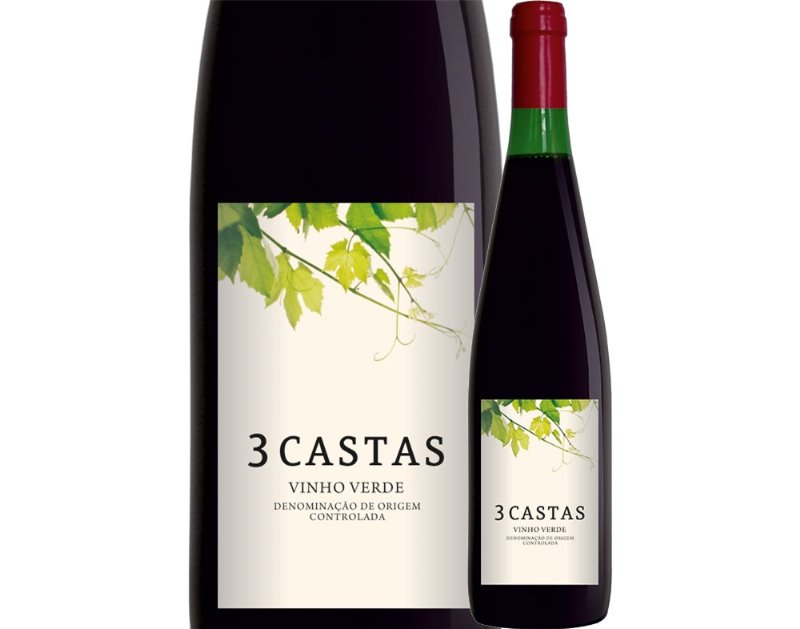 Vinho Tinto 3 Castas Minho Verde 0.75 l