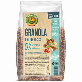 Granola Frutos Secos Cem Porcento 350 gr