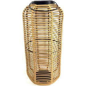 Candeeiro De Chão Redondo Wicker Kasa