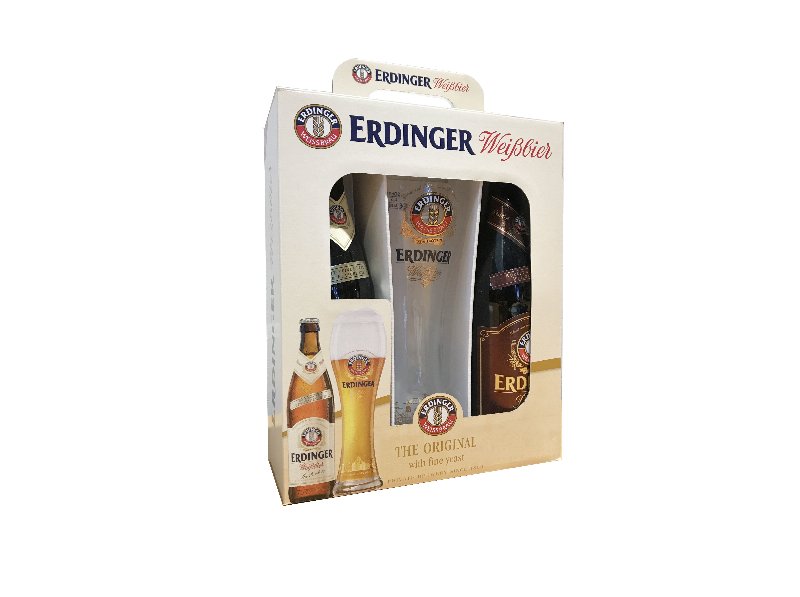 Cerveja Erdinger Com Copo 2X0.50 l