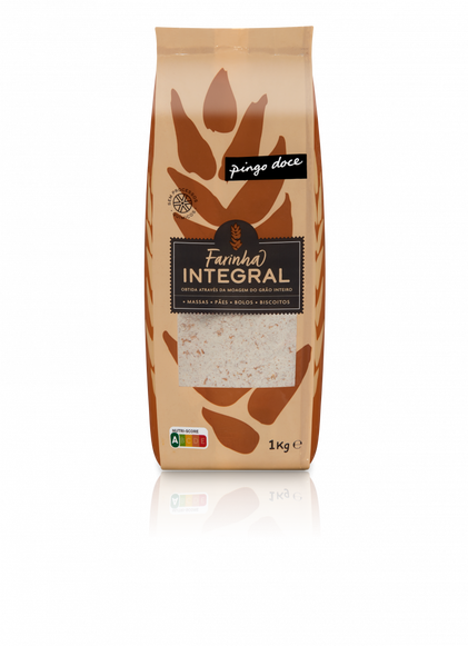 Farinha De Trigo Integral Pingo Doce 1Kg