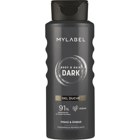 Gel De Banho 2 Em 1 Dark Mylabel 400 ml