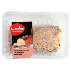 Rolo De Carne De Frango Com Farinheira E Azeitonas Lusiaves 700 gr (Aprox.)