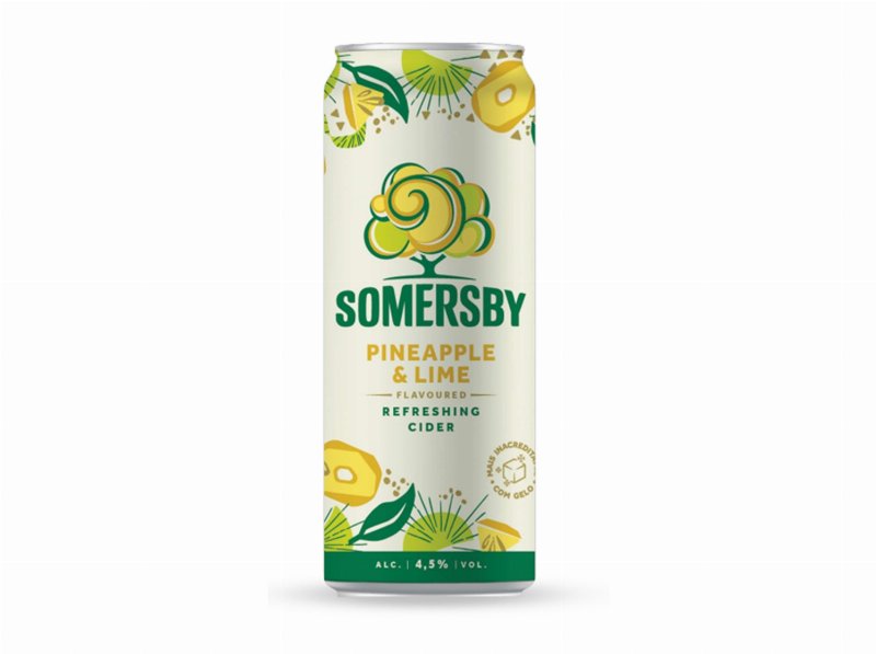 Sidra Somersby Ananás & Lima Lata 0.33 l