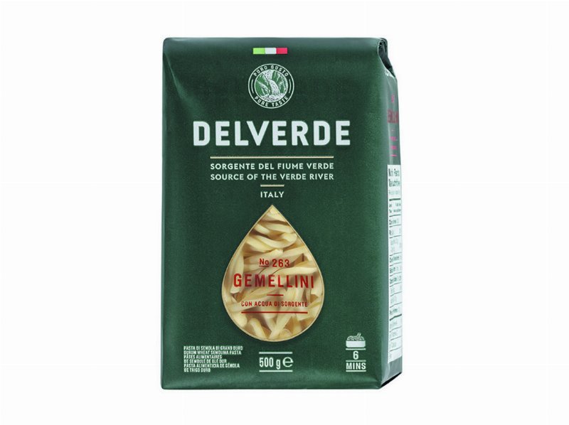 Massa Rolitos Delverde Bronze 500 g