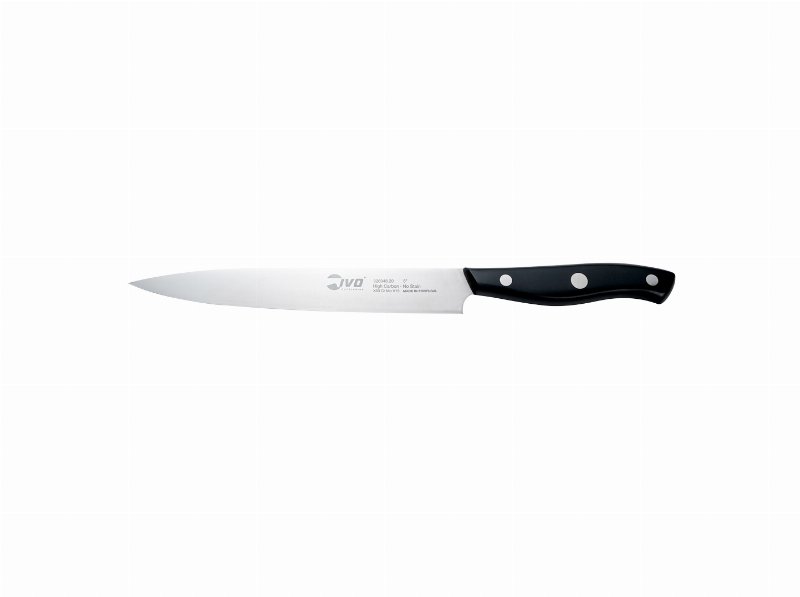 Faca De Trinchar Ivo Preta 20 Cm