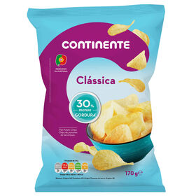 Batata Frita Lisa Clássica Continente 170 gr