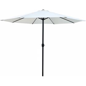 Guarda-Sol Com Manivela 300X245Cm Branco Kasa