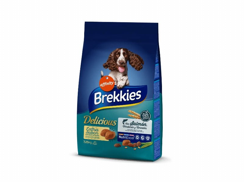 Ração Cão Brekkies Delicious Salmão 7.25 kg