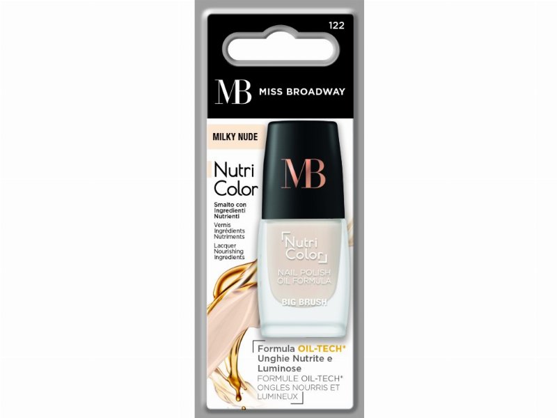 Verniz Mb Milano Unhas Milky Nude Un