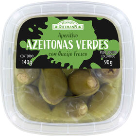 Azeitona Verde Com Queijo Fresco Dittmann 140 gr