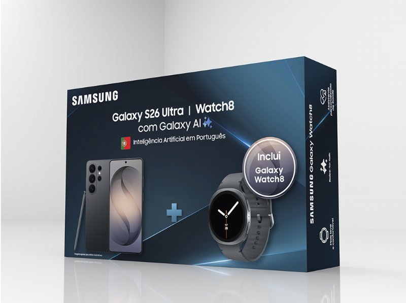 Pack Samsung Smartphone S26 Ultra 512Gb + Watch 8