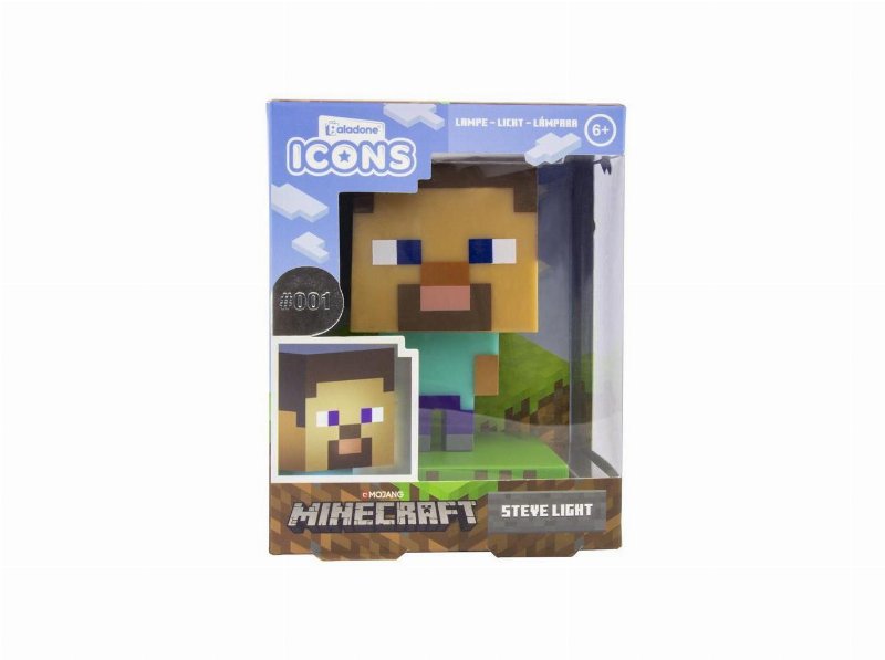 Mini Luz Minecraft Steve
