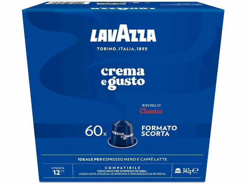 Cápsulas Café Lavazza Crema E Gusto Nps Intensidade 12/13 60Un