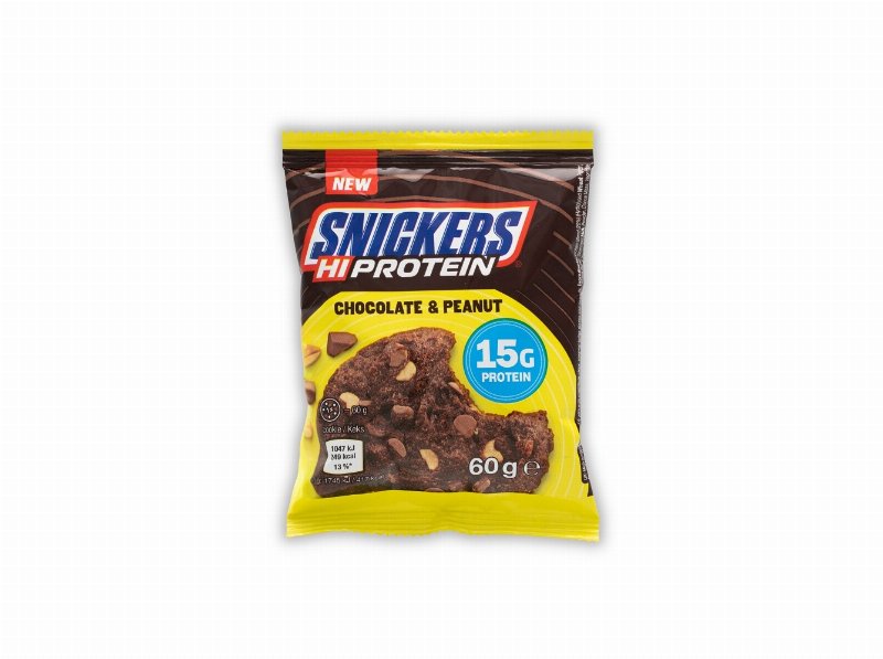 Bolacha Proteica Snickers Choco Caramelo Amendoim 60 g