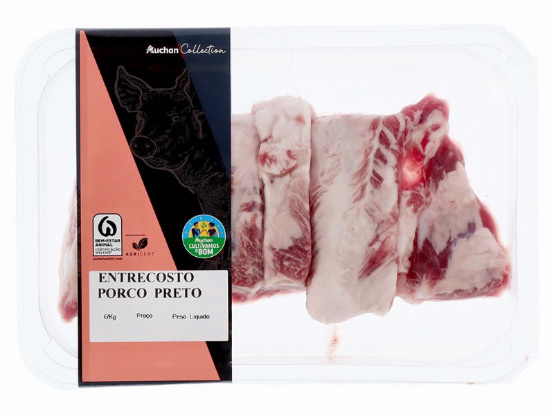 Entrecosto Porco Preto Auchan Cultivamos O Bom 250 gr