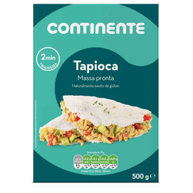 Tapioca Hidratada Sem Glúten Continente 500 gr