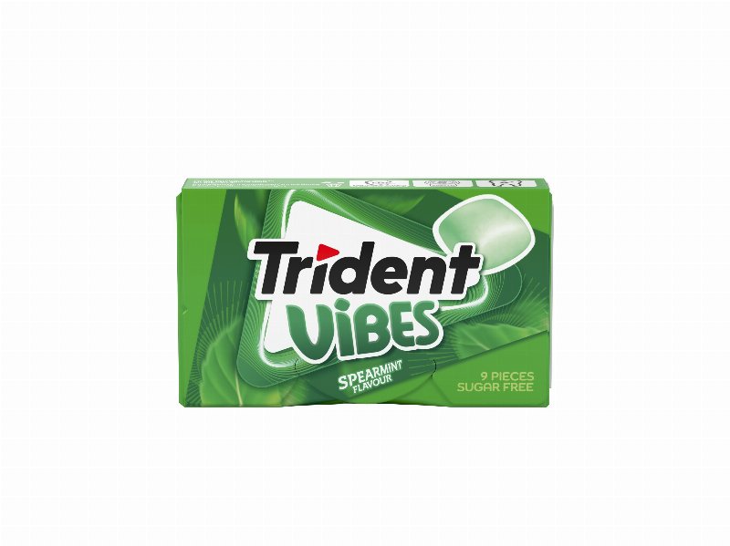 Pastilhas Sem Açucar Trident Vibes Clutch Spearmint 21 gr
