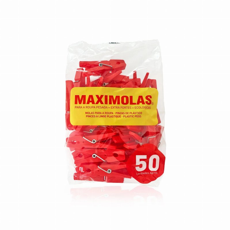 Maximolas Molas Vermelhas Para Roupa 50 Un